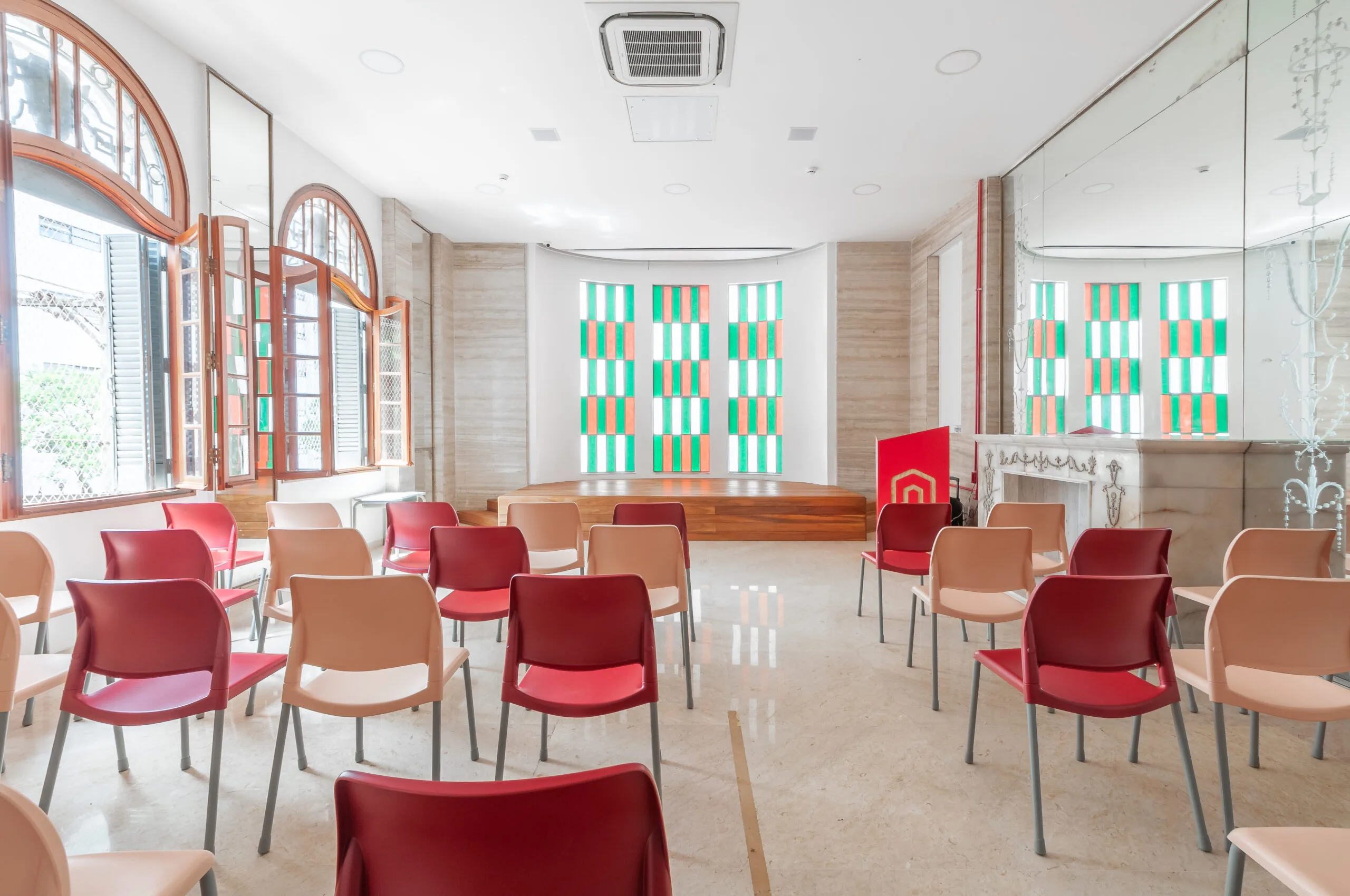 Luz Natural na Arquitetura Escolar - exemplo na sala de aula